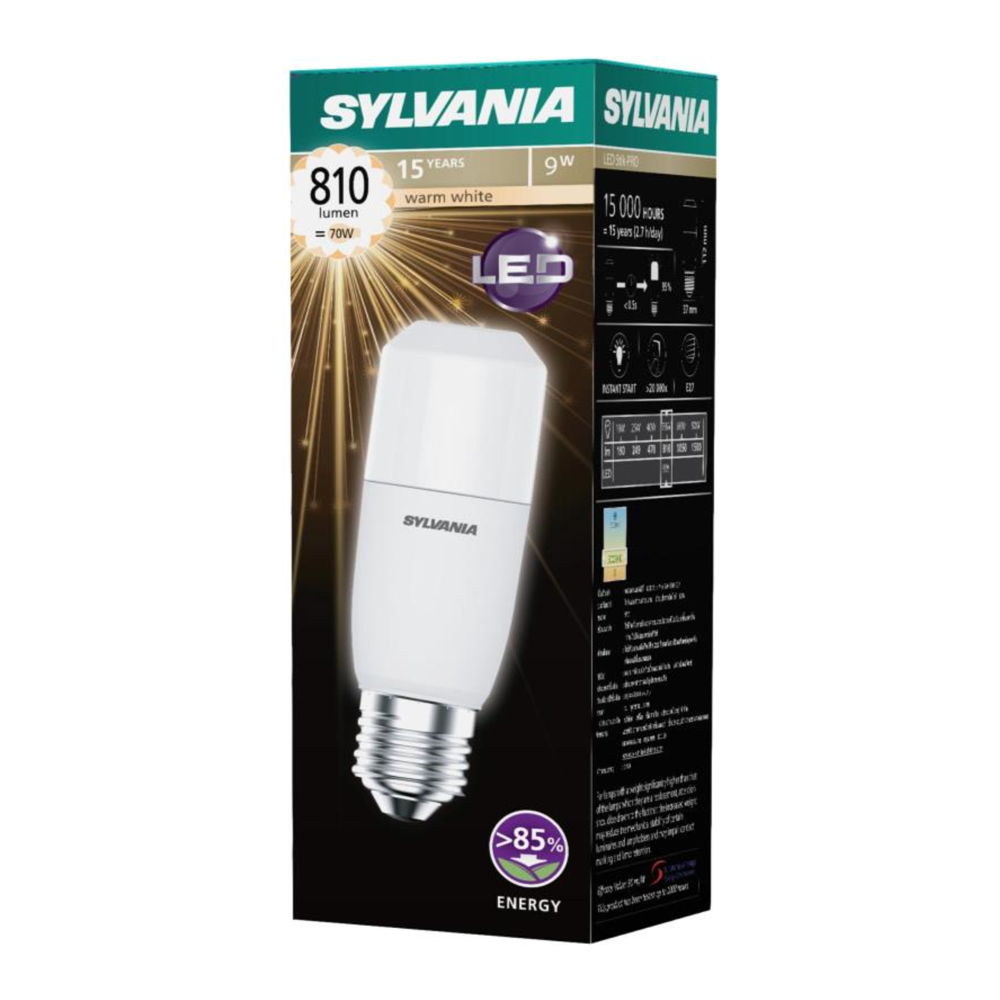 SYLVANIA -LED 9 Stik-Pro แสงวอร์มไวท์